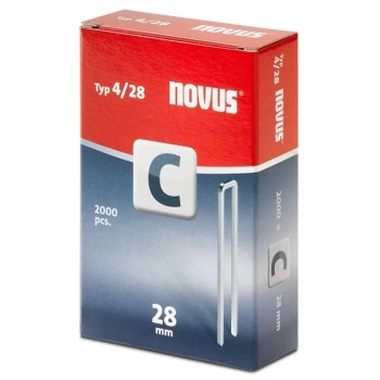 Zszywki typ C 4/28 NOVUS [2000 szt.]