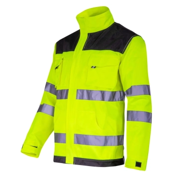 Bluza ostrzegawcza czarno-żółta L LAHTI PRO L4041603