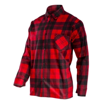 Koszula flanelowa czerwona 170g/m² 3XL LAHTI PRO L4180906