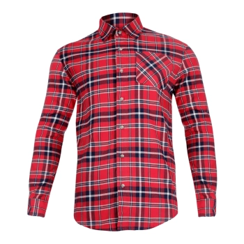 Koszula flanelowa czerwono-granatowa 170g/m² 2XL LAHTI PRO L4180305