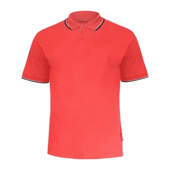 Koszulka polo 190g/m² czerwona 3XL LAHTI PRO L4031306