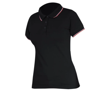 Koszulka polo damska 190g/m² czarna 2XL LAHTI PRO L4031705