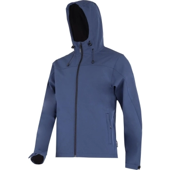 Kurtka Softshell z kapturem granatowa L LAHTI PRO L4093503