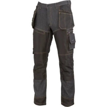 Spodnie jeansowe czarne ze wzmocnieniami 2XL LAHTI PRO L4052805