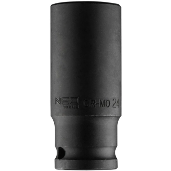 Nasadka udarowa 1/2" długa, 24 x 78mm , Cr-Mo Neo (12-324)