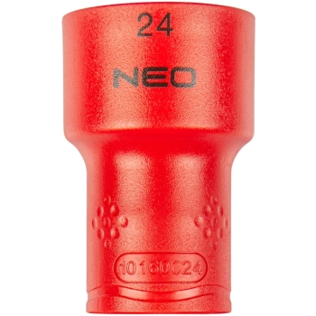 Nasadka sześciokątna 1/2" 24 mm 1000V Neo (01-192)