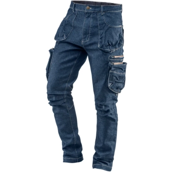 Spodnie robocze 5-kieszeniowe DENIM, rozmiar L Neo (81-229-L)