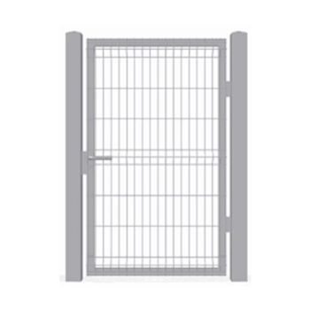 Furtka ogrodzeniowa panel ocynk 1,5x1m prawa