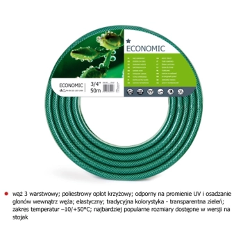 Wąż ogrodowy Economic 3/4" 50m