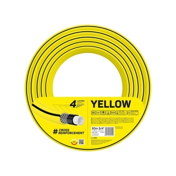 Wąż ogrodowy Yellow 3/4" 50m