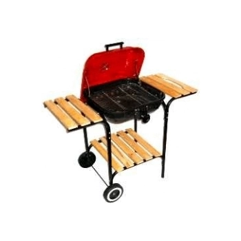 Grill rożno amerykańskie z półkami 46cm