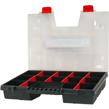 Organizer 19 z rączka, 11 przegród, 35 x 155 x 195mm, HD PROLINE (35702)