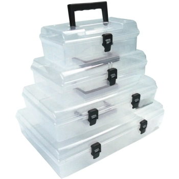 Organizer z rączką 10", 5 przegród, 245x150x85mm POLSKA (35720)