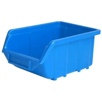 Pojemnik plastikowy szufladka 111x168x76mm niebieski Ecobox mały POLSKA (35530N)