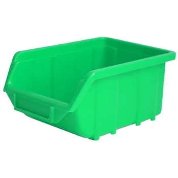 Pojemnik plastikowy szufladka 111x168x76mm zielony Ecobox mały POLSKA (35530Z)