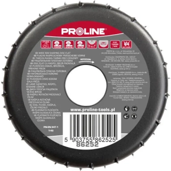 Tarcza płaska tarnik frez czołowy 120mm grube zęby  PROLINE (86253)