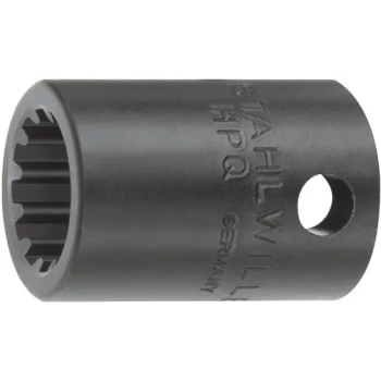 Nasadka 3/8" Spline-Drive 7/16"=14mm, udarowa, (45aPSP 7/16 14), Stahlwille [22410028]