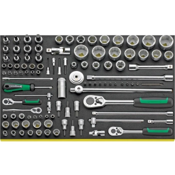 Zestaw TCS 3/3 nasadek i akcesoriów 1/4", 3/8", 1/2", 108-elem., (TCS 40/45/50/89/19), Stahlwille [96830192]