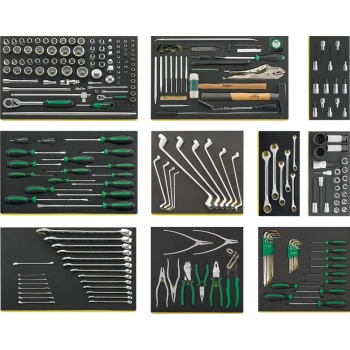 Zestaw TCS narzędzi warsztatowych do VW/Audi, 241-elem., (1120 TCS), Stahlwille [97830820]