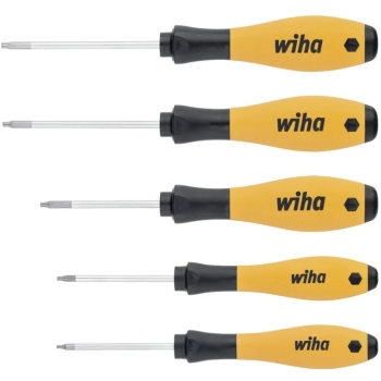 Zestaw wkrętaków SoftFinish TORX® 5 elem. Wiha (27253)