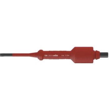 Trzon wymienny electric TORX® do wkrętaków dynamometrycznych z rękojeścią T VDE T20 x 132 mm, 10 Nm Wiha (38932)